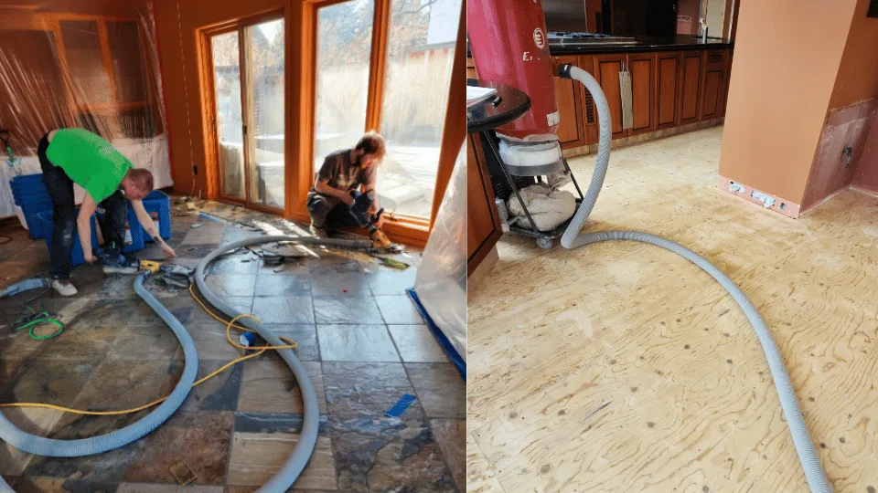 Residential Tile Removal